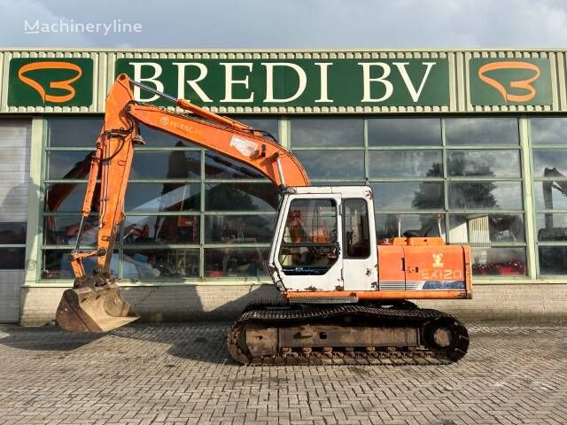 Hitachi EX 120 tracked excavator