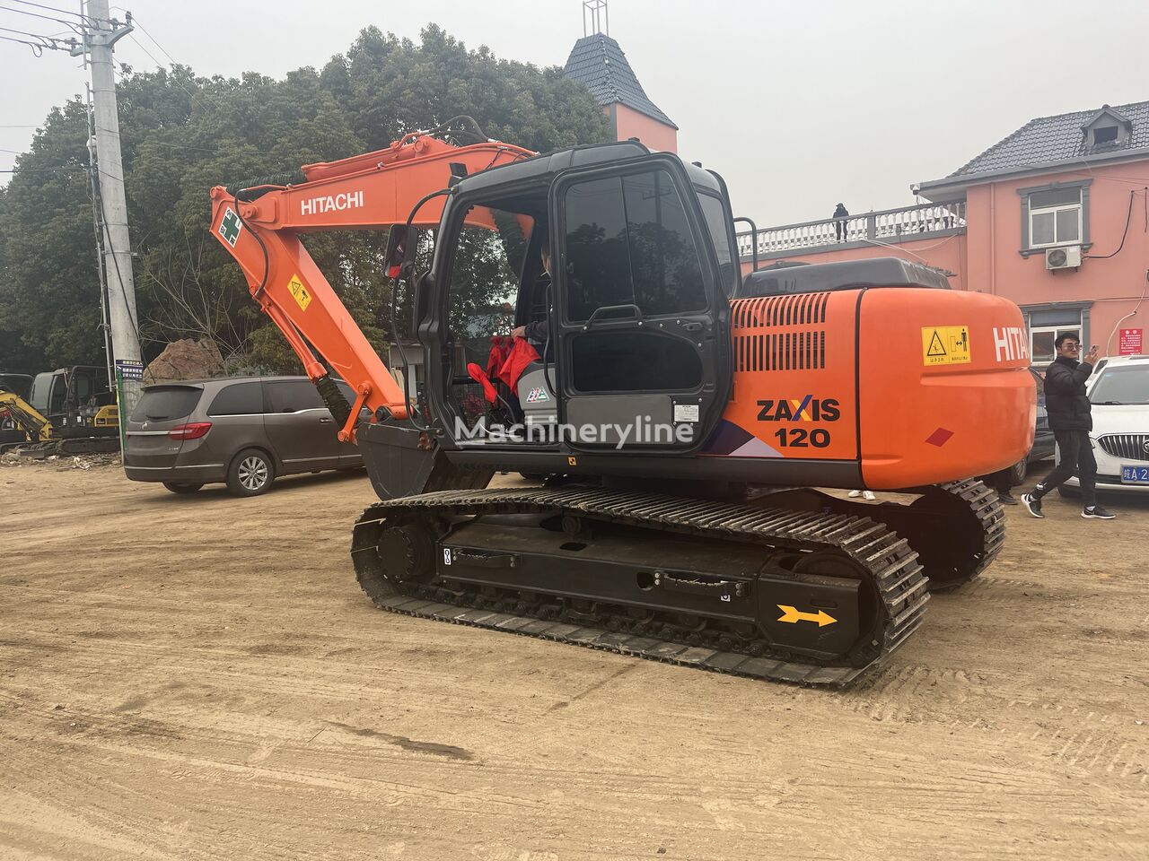 Hitachi EX120  tracked excavator