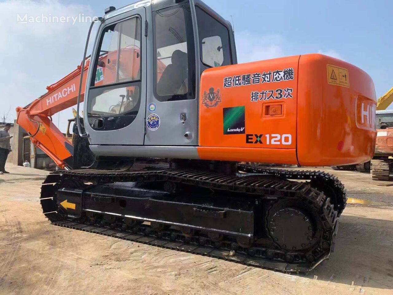 Hitachi EX120-3 bager guseničar