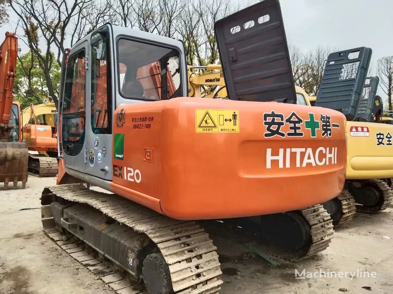 гусеничный экскаватор Hitachi EX120-5 EX120-2 EX200