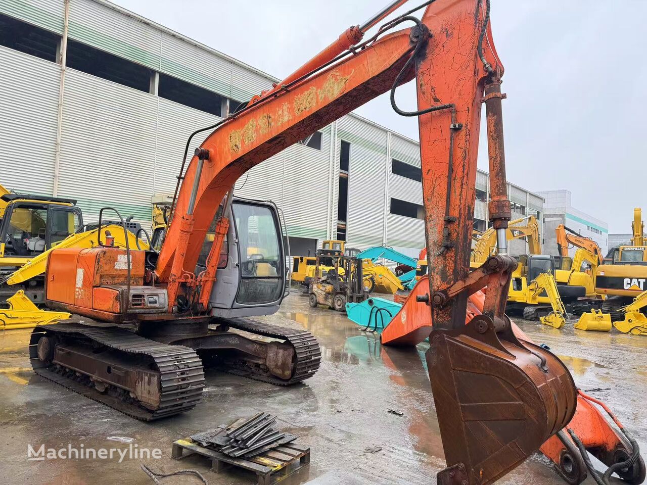 Hitachi EX120 EX120-5 EX200 beltegraver