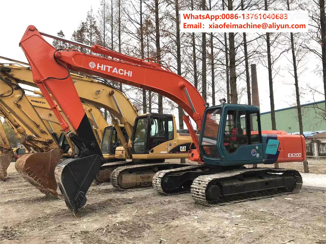 гусеничный экскаватор Hitachi EX200