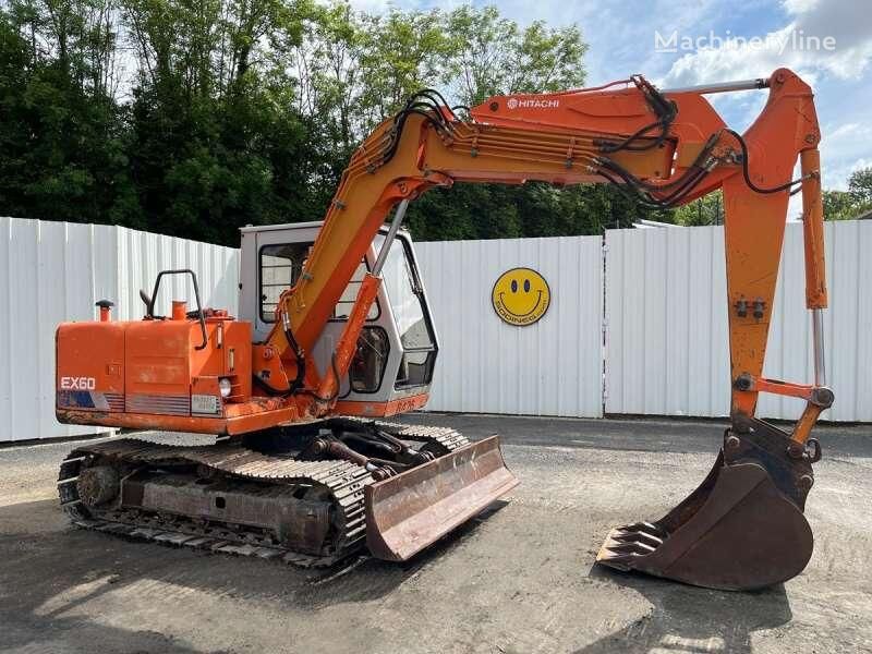 Hitachi EX60 tracked excavator