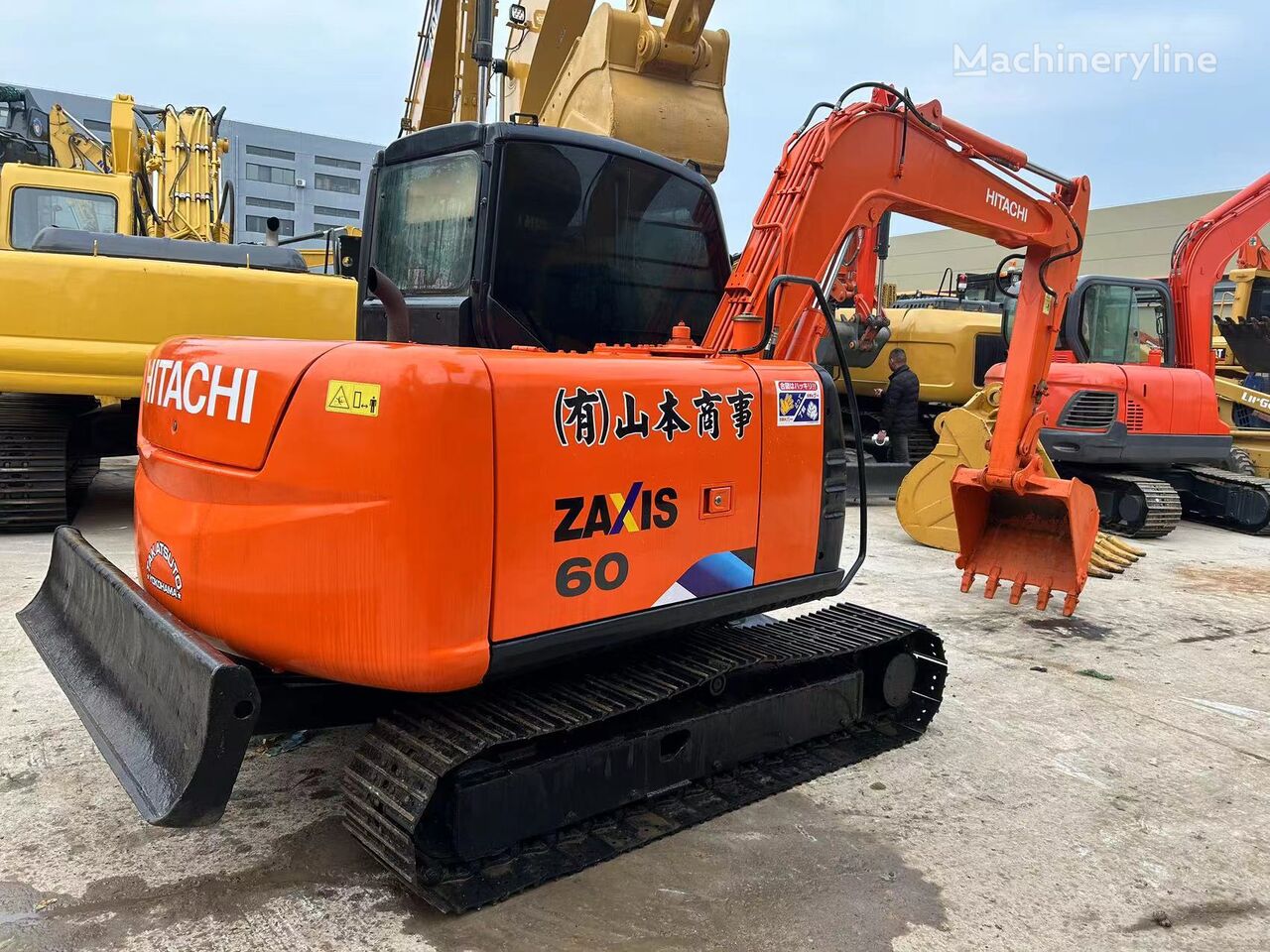 Hitachi ZAXIS60 rupsgraafmachine