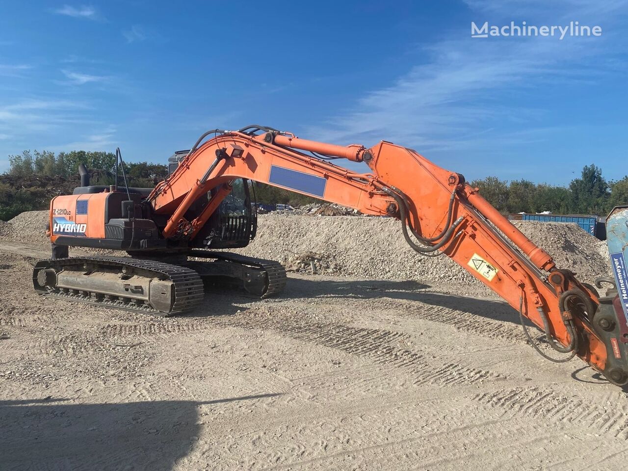 Hitachi ZH210LC-5 Hybrid tracked excavator