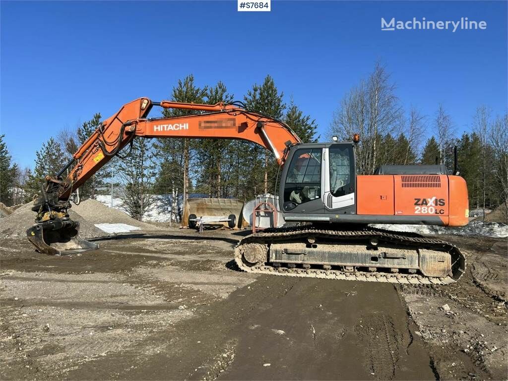 excavator pe şenile Hitachi ZX 280 LC-3 Excavator with gravel system