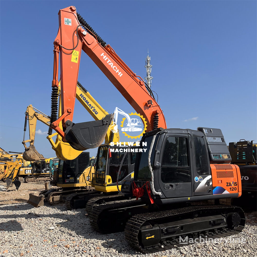 Hitachi ZX120 tracked excavator