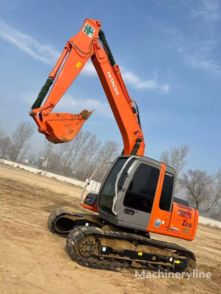 Hitachi ZX120 tracked excavator