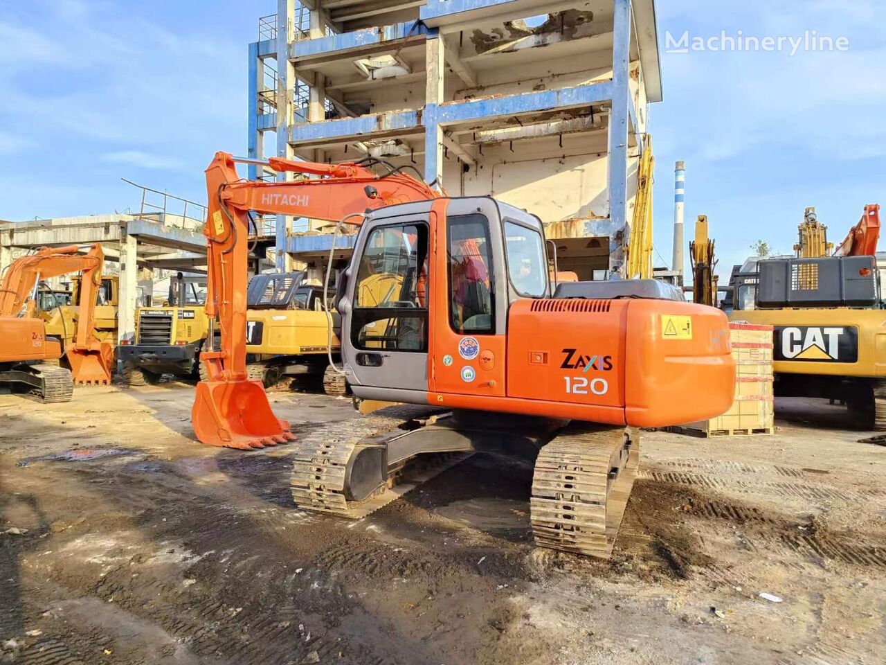 escavadora de rastos Hitachi ZX120