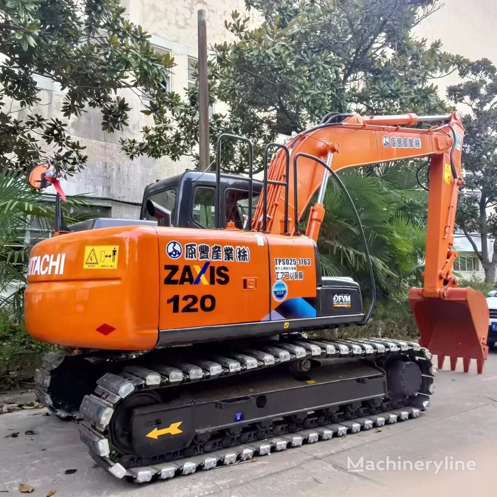 Hitachi ZX120 tracked excavator