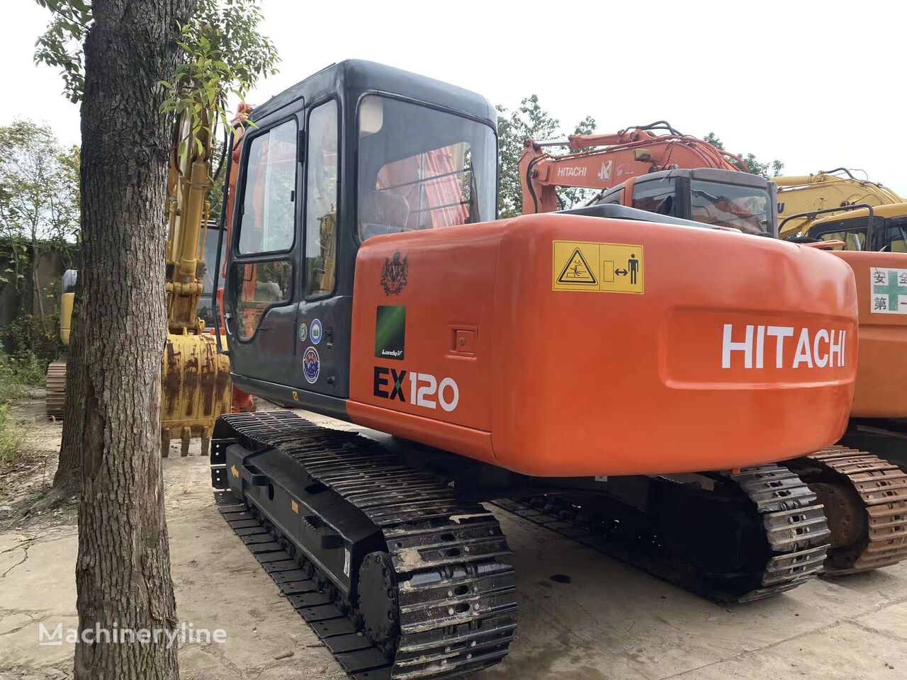 Hitachi ZX120 excavadora de cadenas