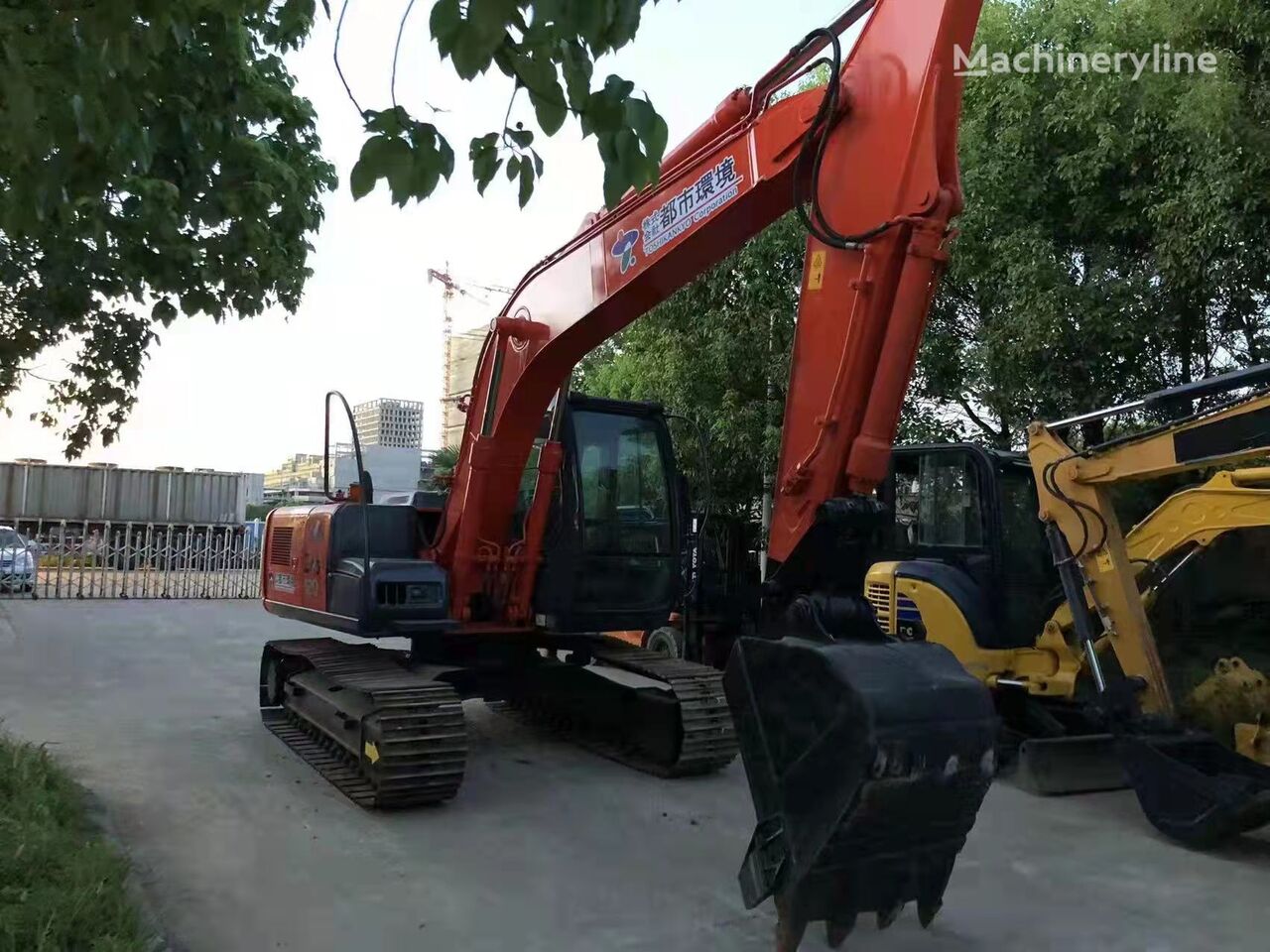 Hitachi ZX120 bandgrävare