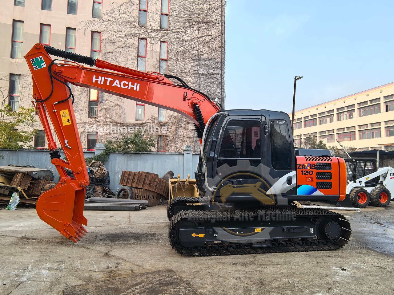 Ερπυστριοφόρος εκσκαφέας Hitachi ZX120 - Machineryline