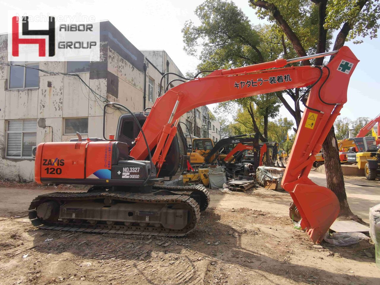 Hitachi ZX120 120 120-6 ZX120-6 EX120 EX120-6  excavadora de cadenas