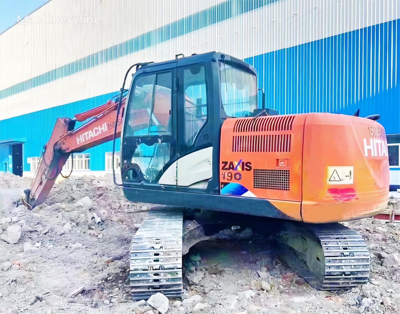 escavadora de rastos Hitachi ZX130