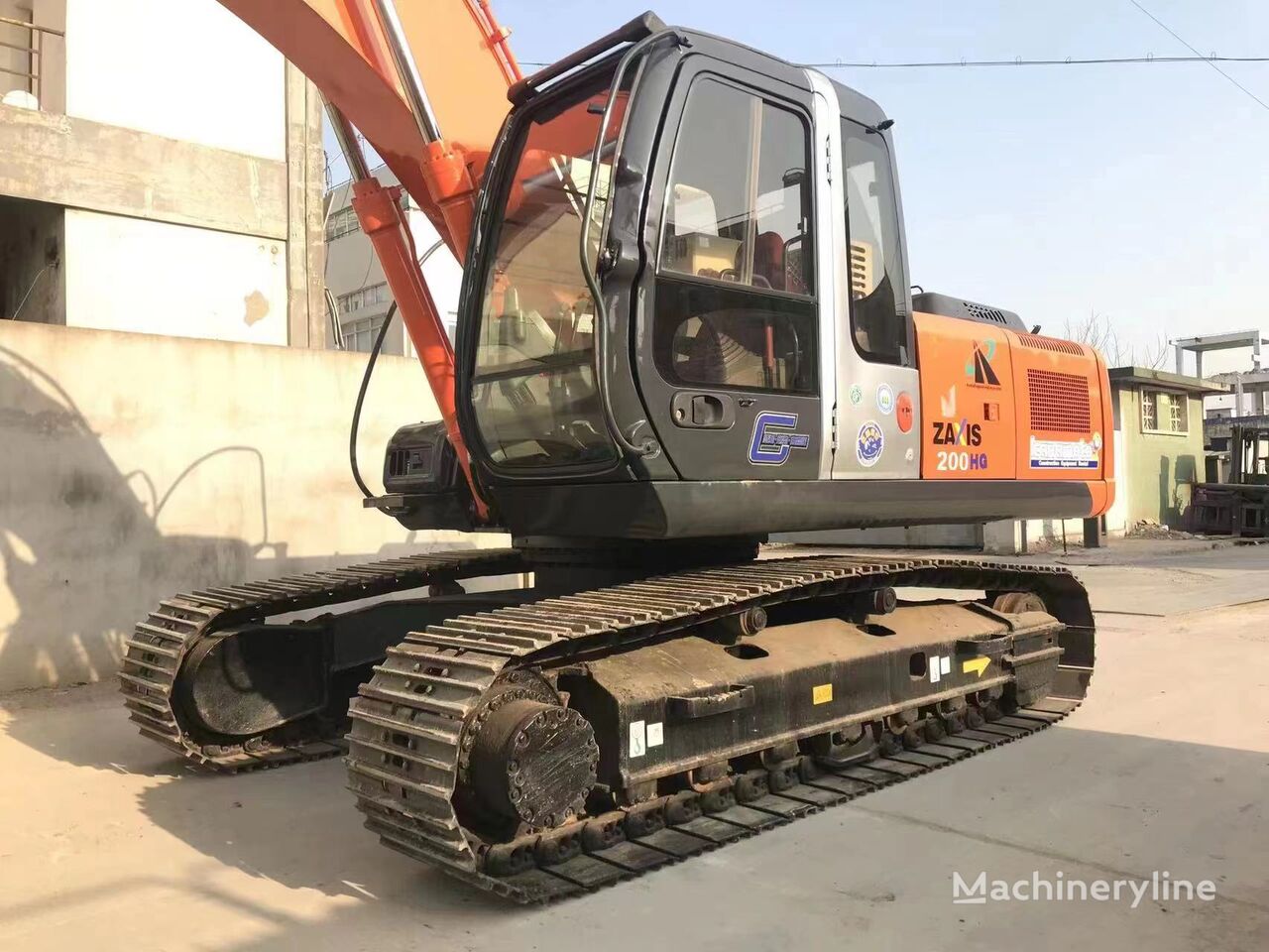 Hitachi ZX200 excavadora de cadenas