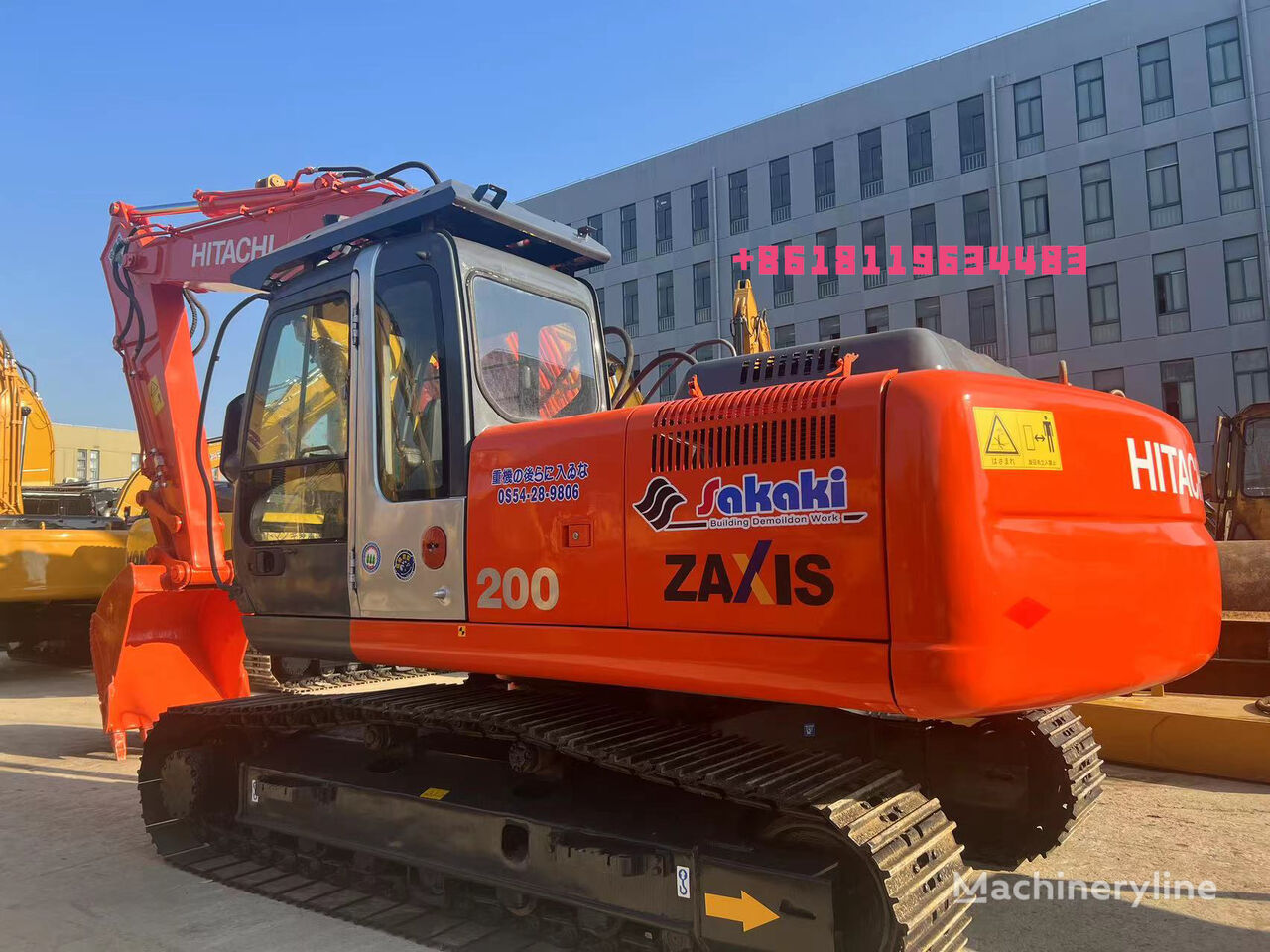 гусеничный экскаватор Hitachi ZX200