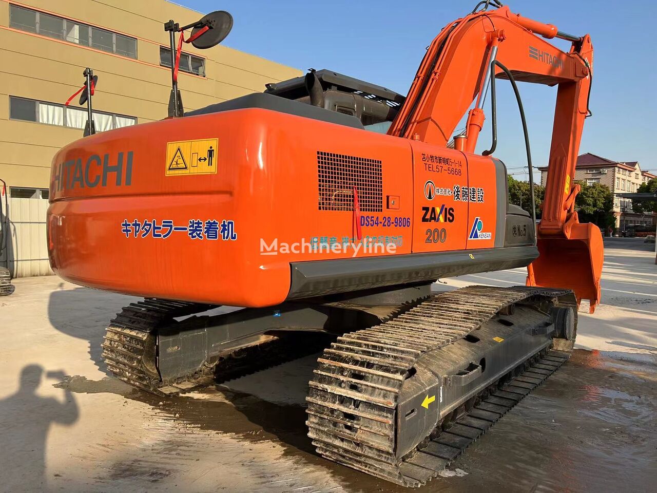 гусеничный экскаватор Hitachi ZX200