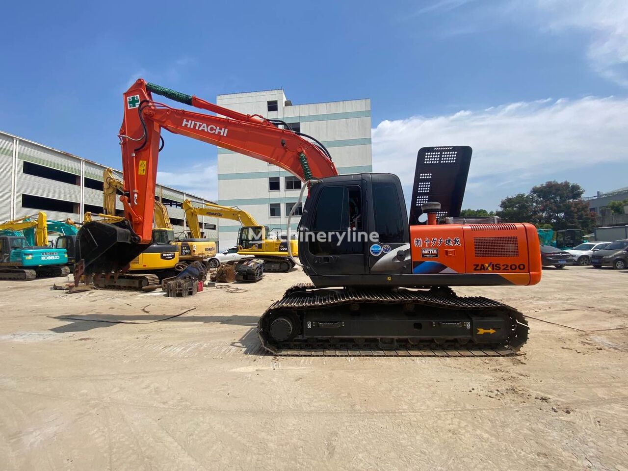 Hitachi ZX200 excavadora de cadenas