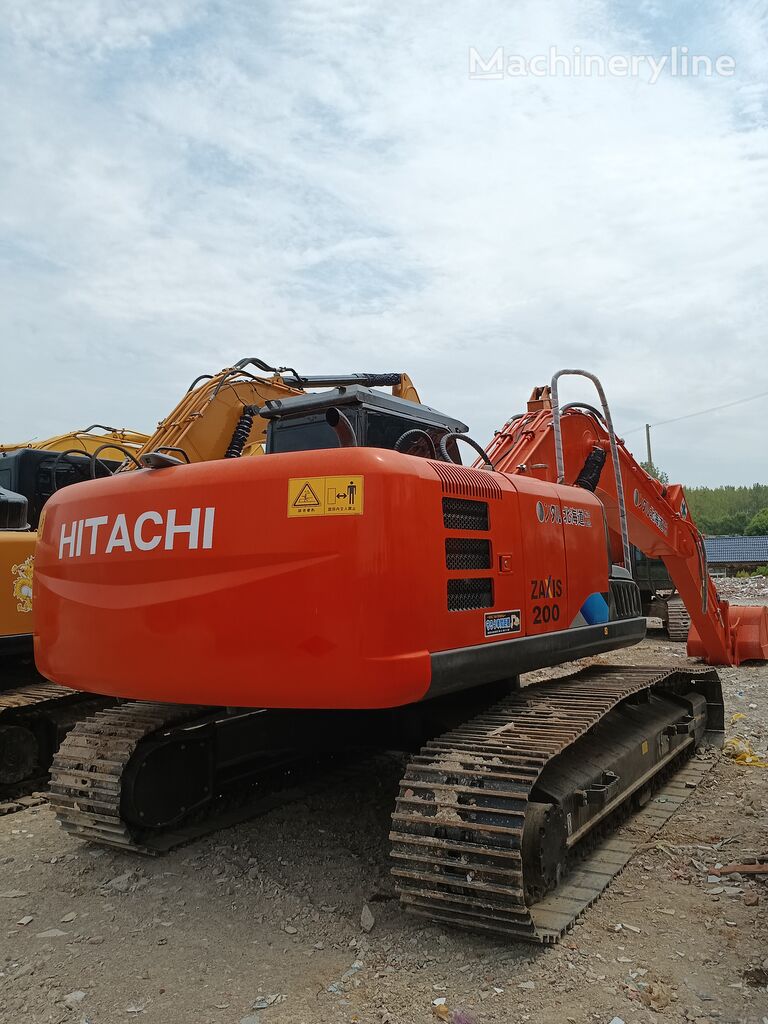 Hitachi ZX200 tracked excavator