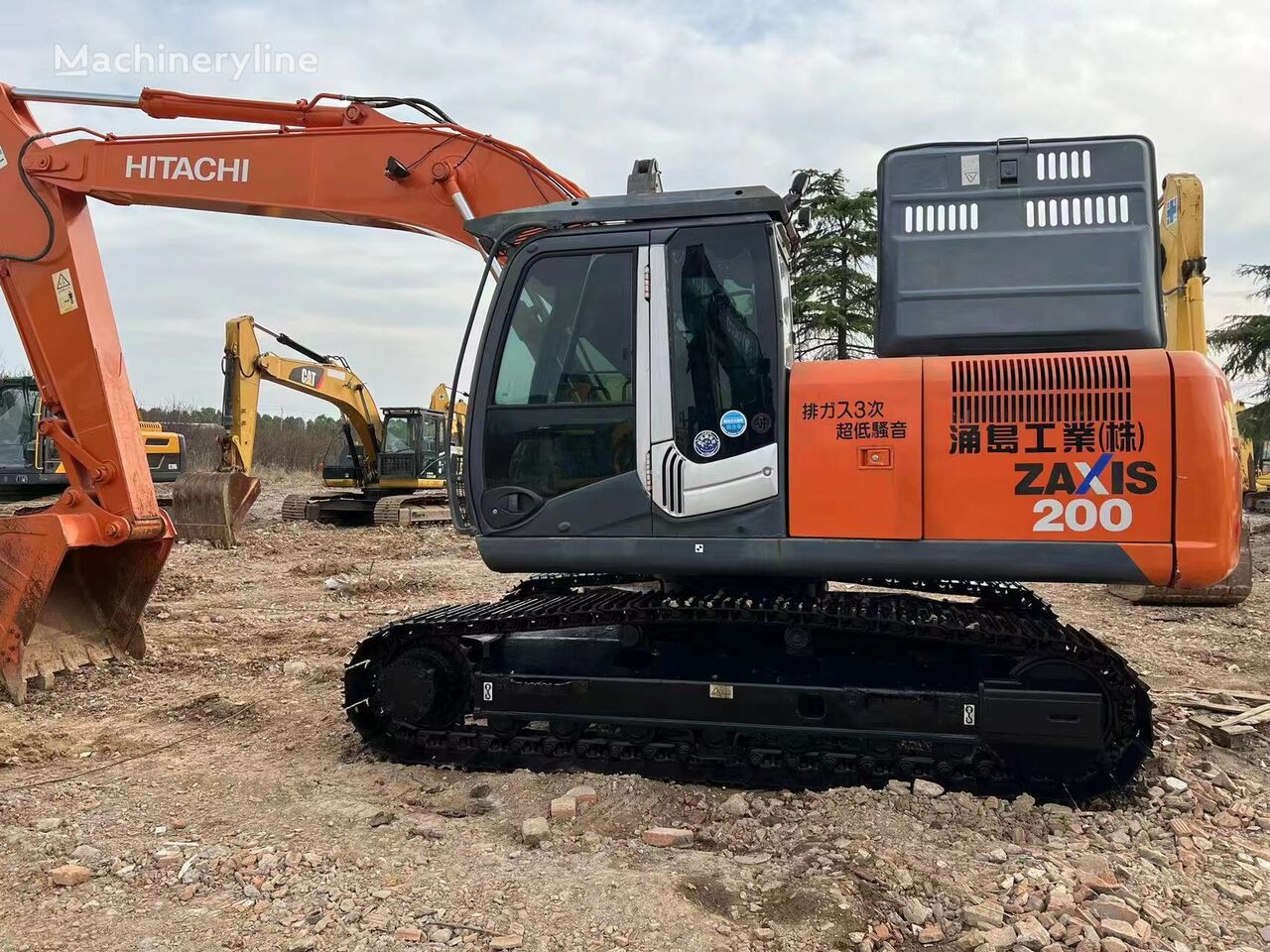 Hitachi ZX200-3 bandgrävare