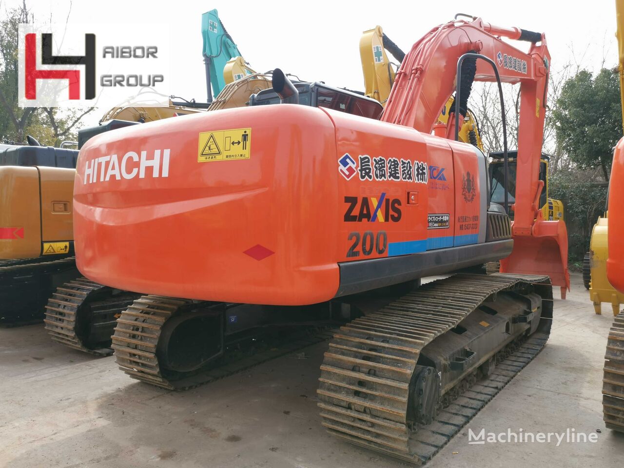 ερπυστριοφόρος εκσκαφέας Hitachi ZX200-3