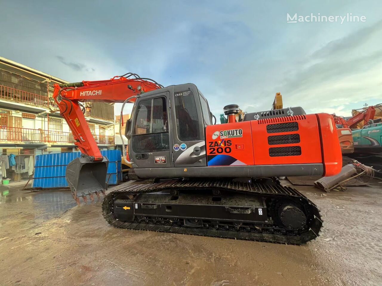 Venta de Hitachi ZX200-5G excavadora de cadenas | Machineryline CL Hitachi ZX200-5G excavadora de cadenas - Machineryline