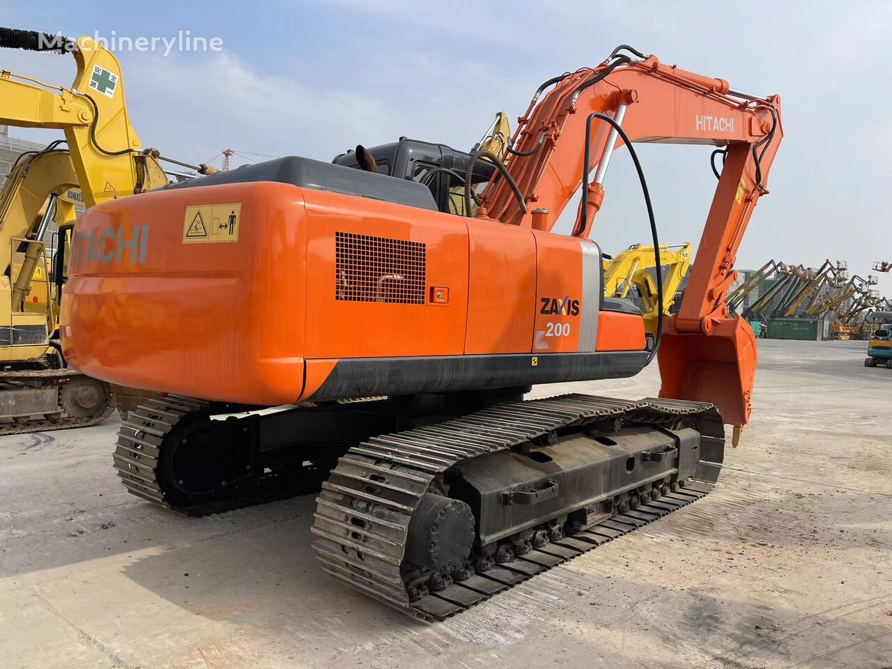 гусеничный экскаватор Hitachi ZX200 Crawler Excavator