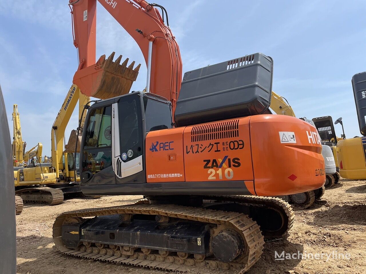 Hitachi ZX210 excavadora de cadenas