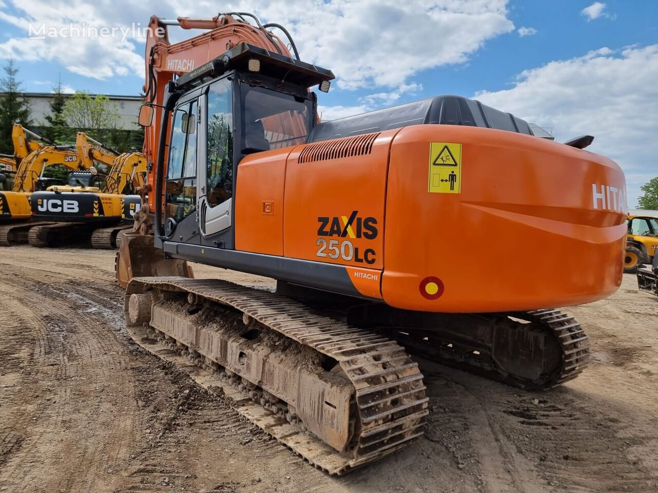 بیل مکانیکی ریلی Hitachi ZX250-3