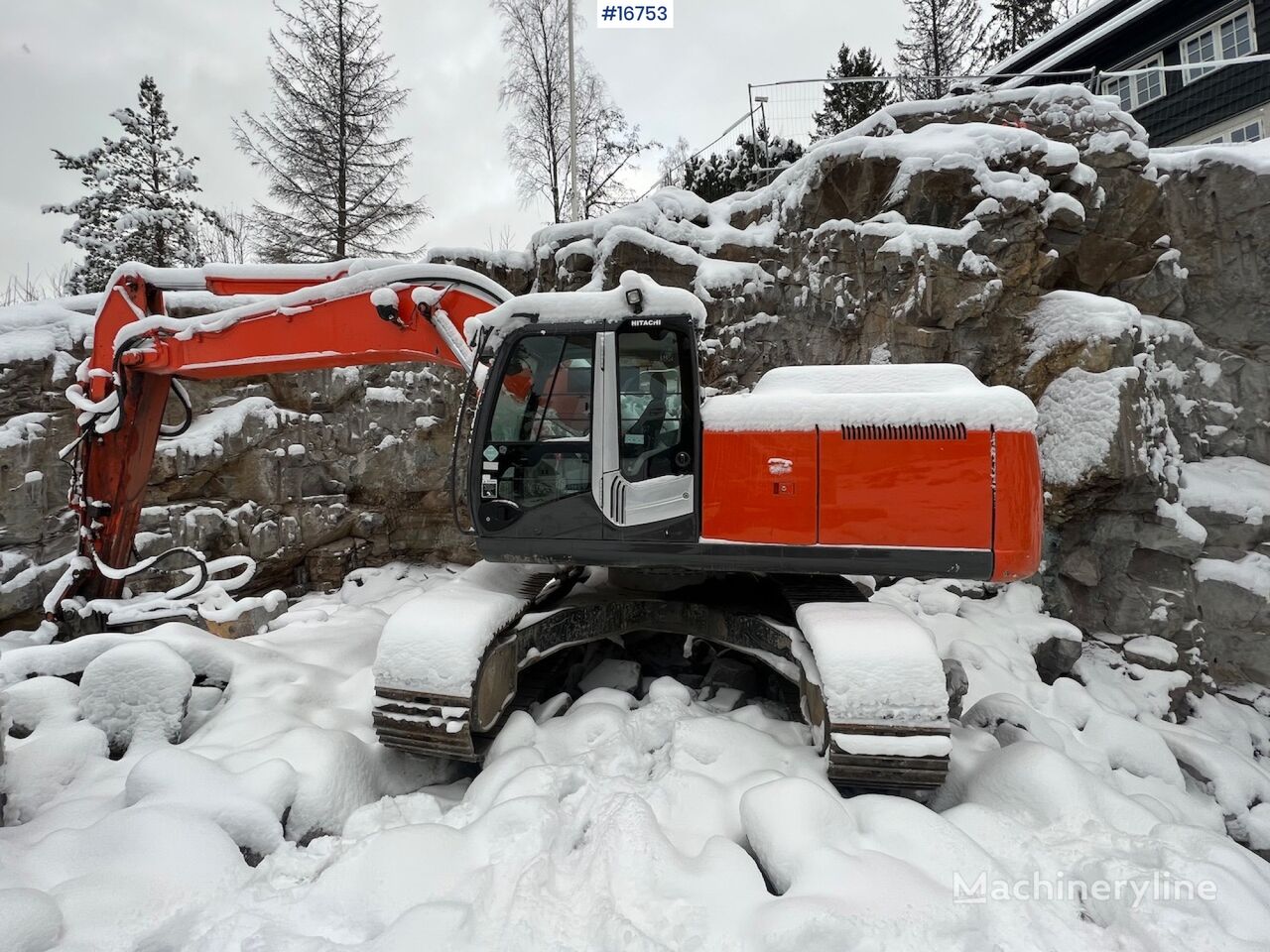 Hitachi ZX250LC-3 tracked excavator