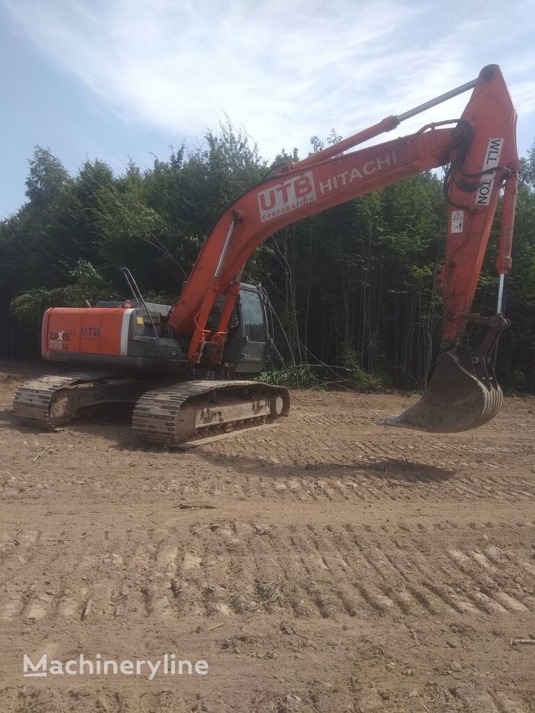 Hitachi ZX280 tracked excavator