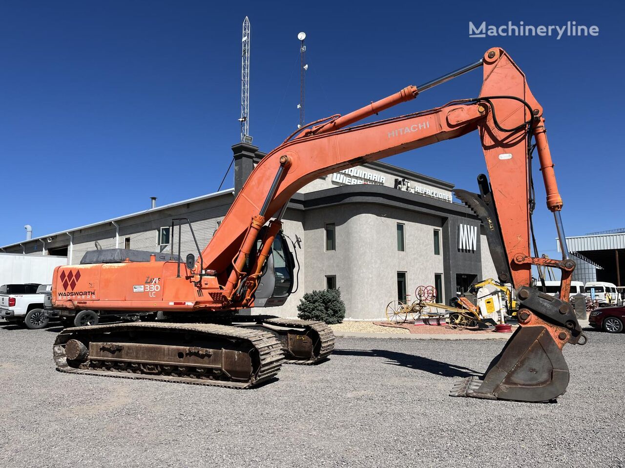 Hitachi ZX330LC tracked excavator