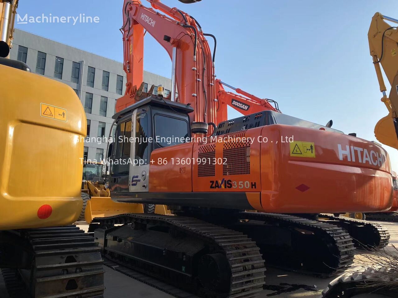 حفارة مجنزرة Hitachi ZX350 ZX350H