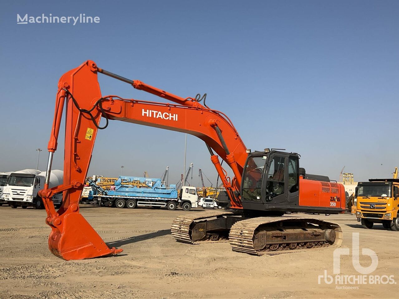 Hitachi ZX350H-5G tracked excavator