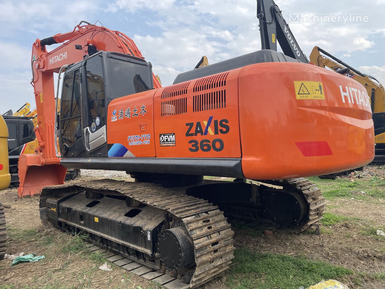 máy đào bánh xích Hitachi ZX360