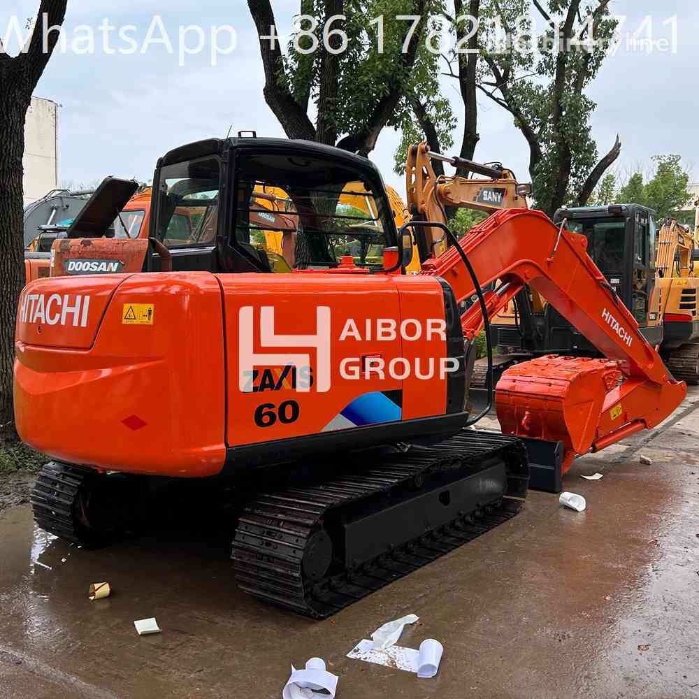 Hitachi ZX60 tracked excavator