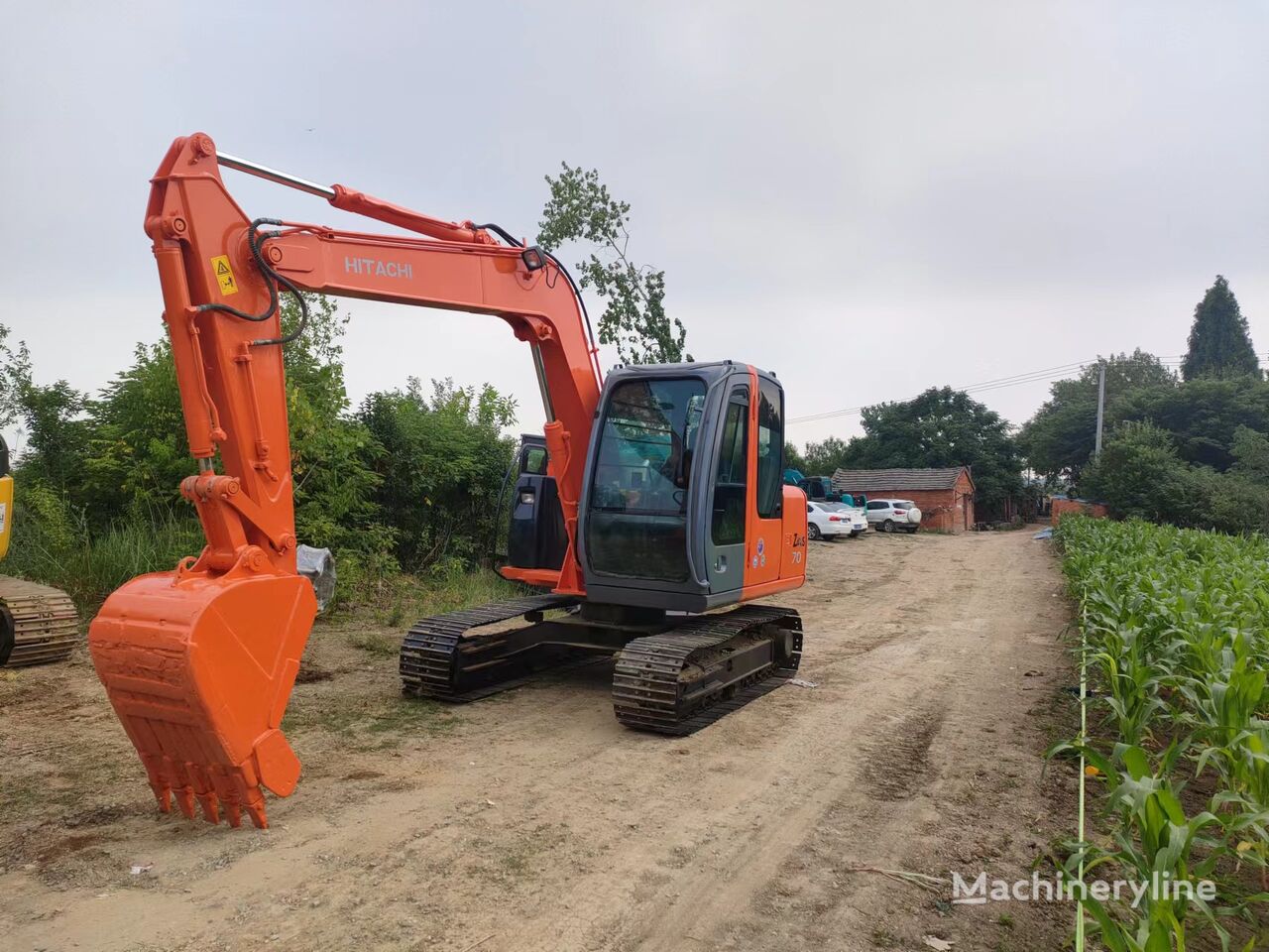 pelle sur chenilles Hitachi ZX70