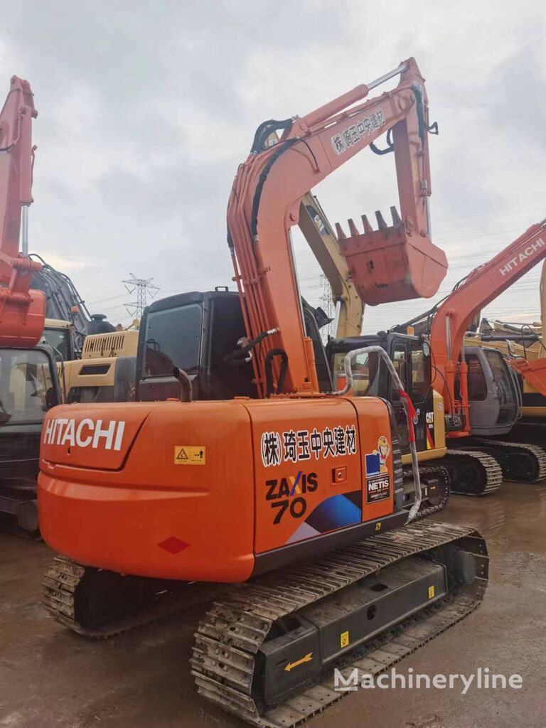 Hitachi ZX70 tracked excavator