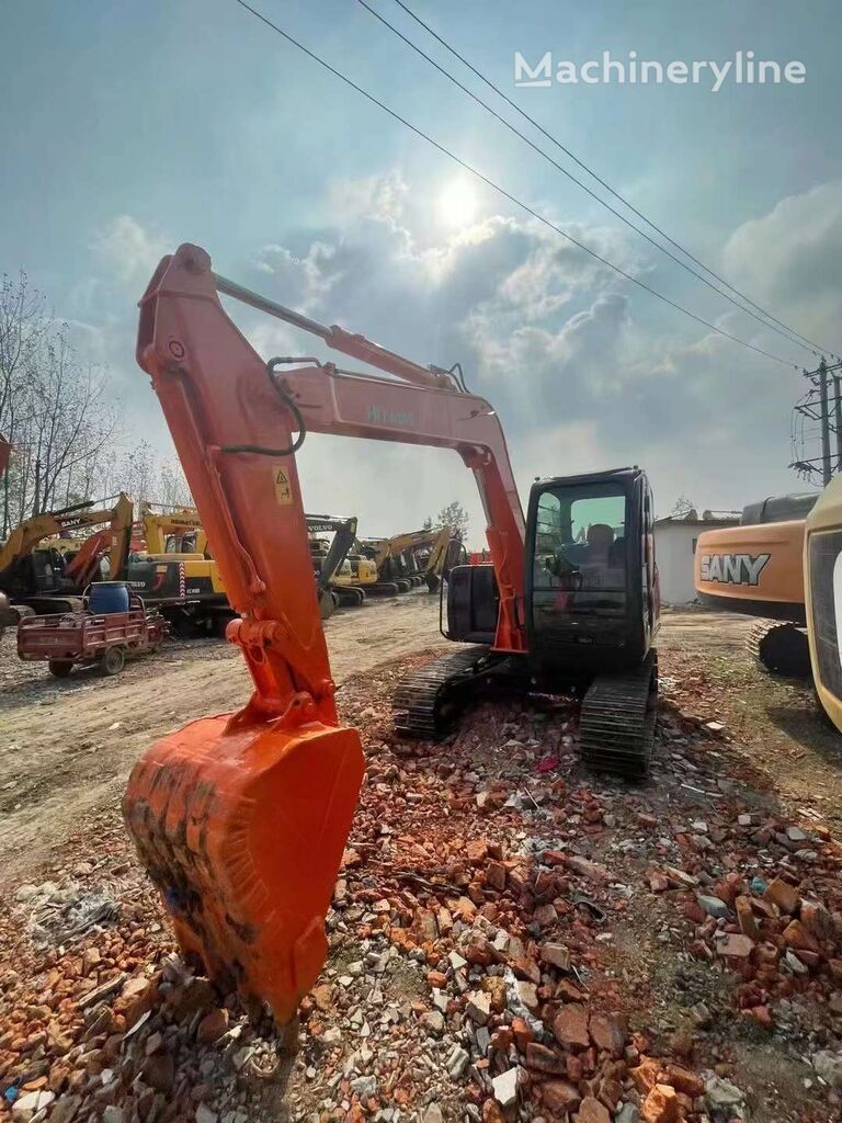 Hitachi ZX70 tracked excavator