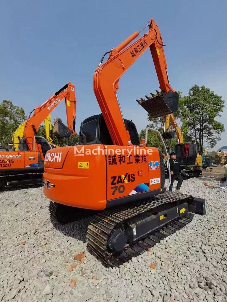 Hitachi ZX70 kāpurķēžu ekskavators