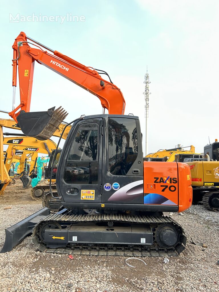 Hitachi ZX70 tracked excavator