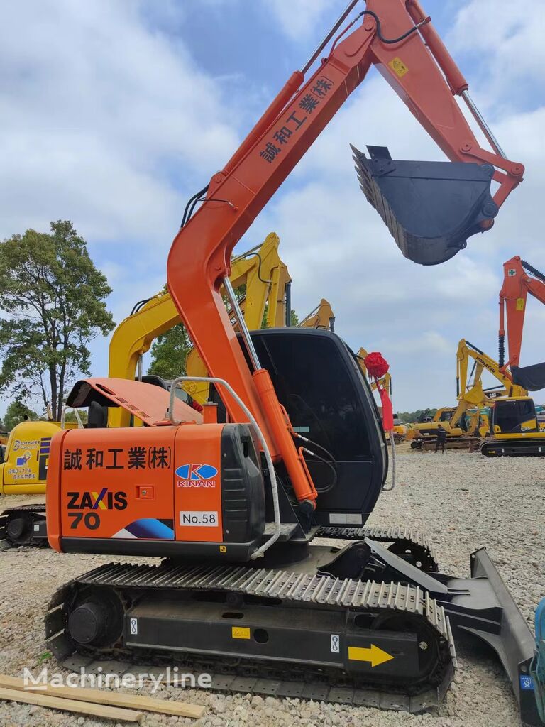 Hitachi ZX70 tracked excavator