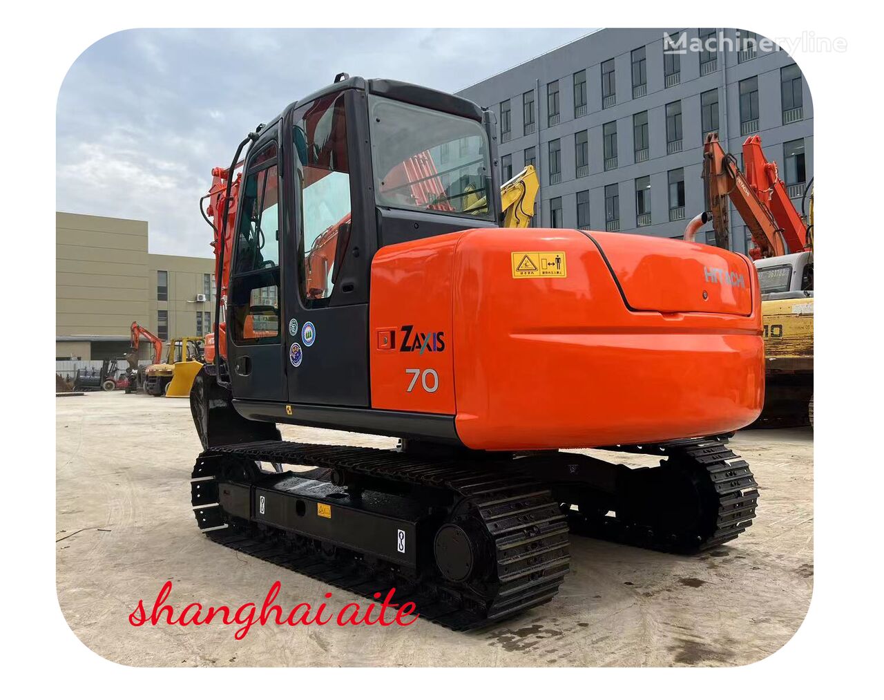 bager goseničar Hitachi ZX70 mini excavator