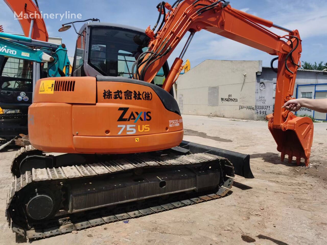 Hitachi ZX75US tracked excavator