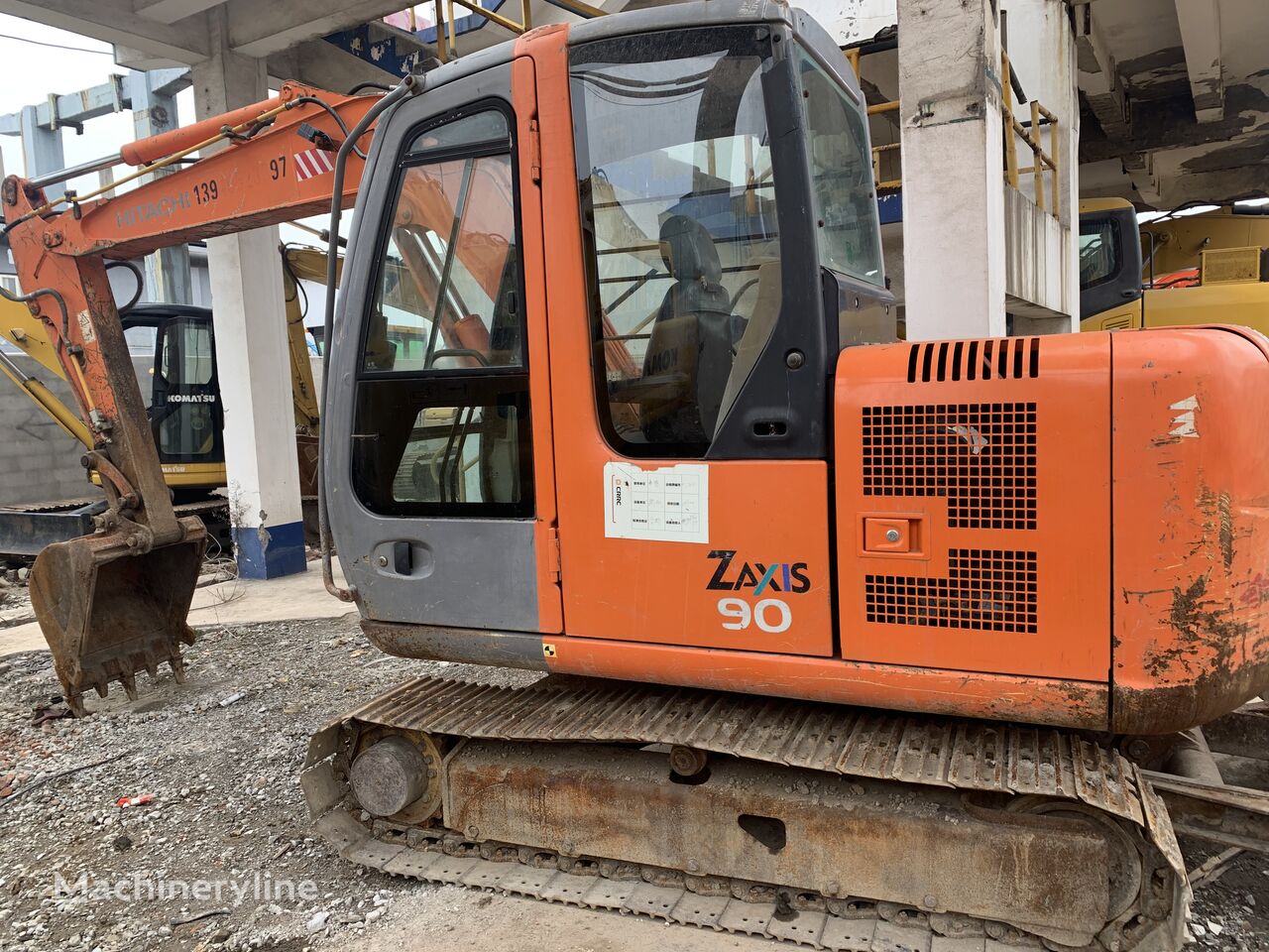 Hitachi ZX90  tracked excavator