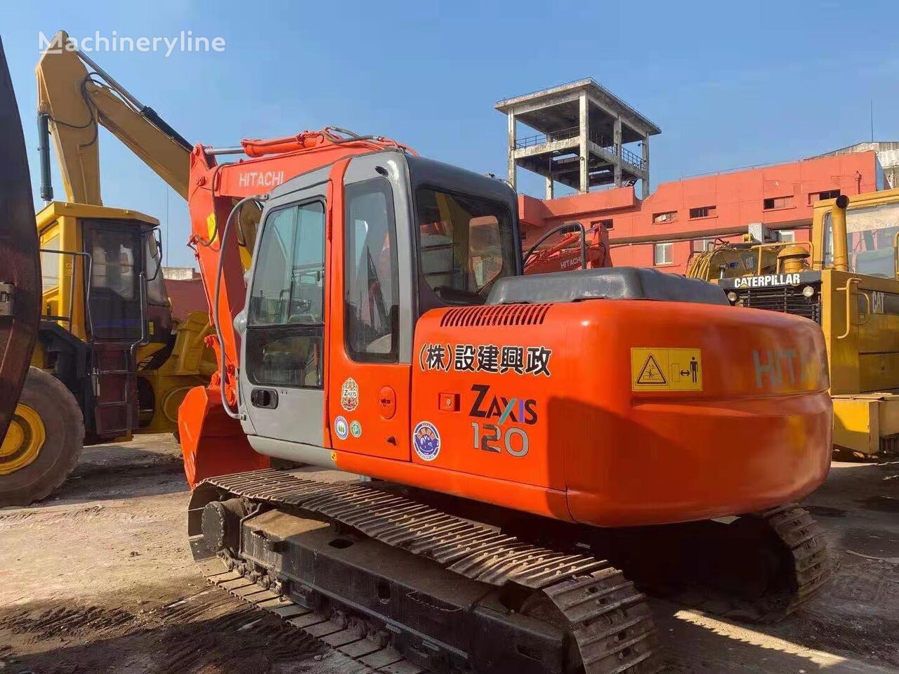 гусеничний екскаватор Hitachi zx120-6