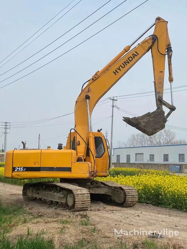 Hyundai 215-7 excavadora de cadenas