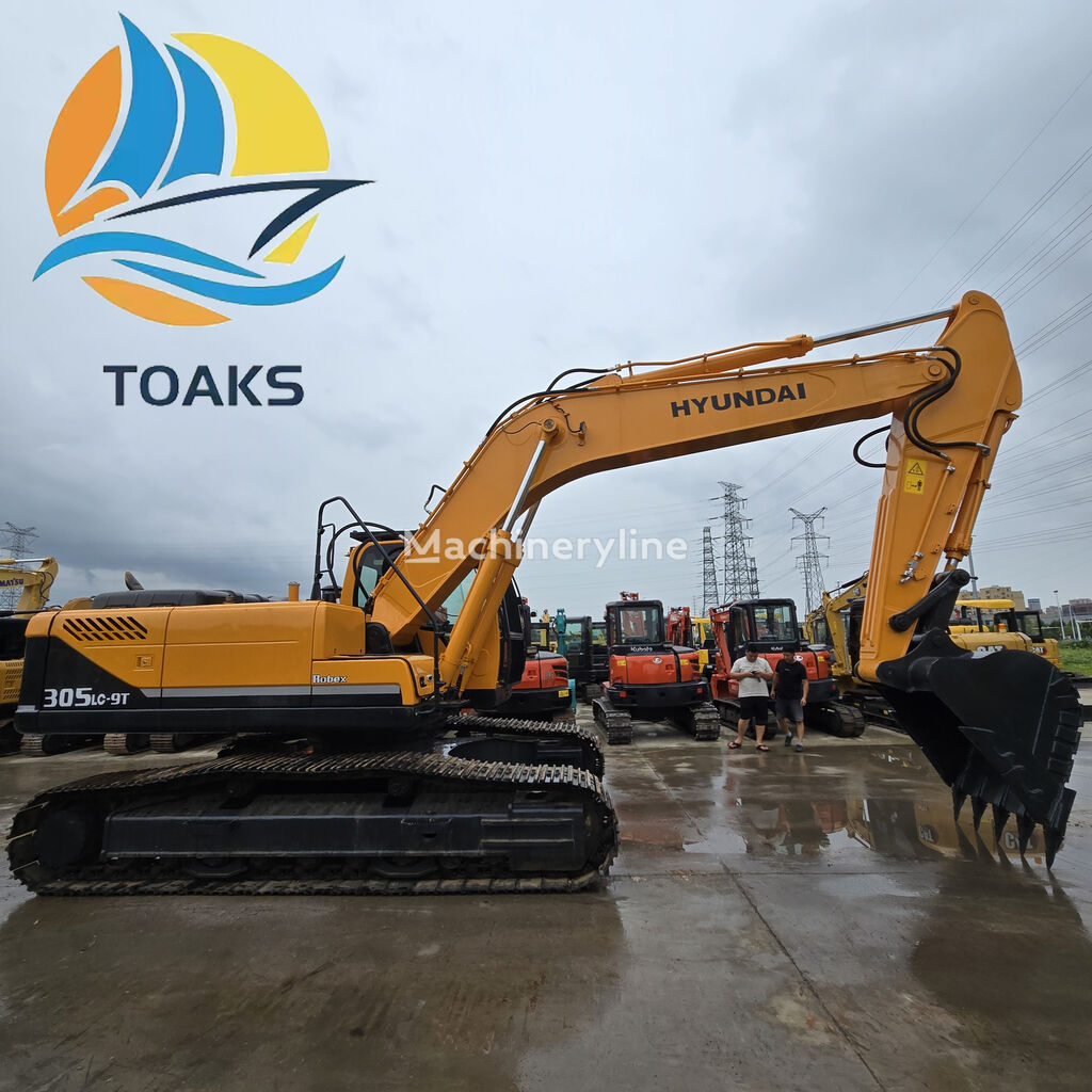 Hyundai 305LC-9T tracked excavator