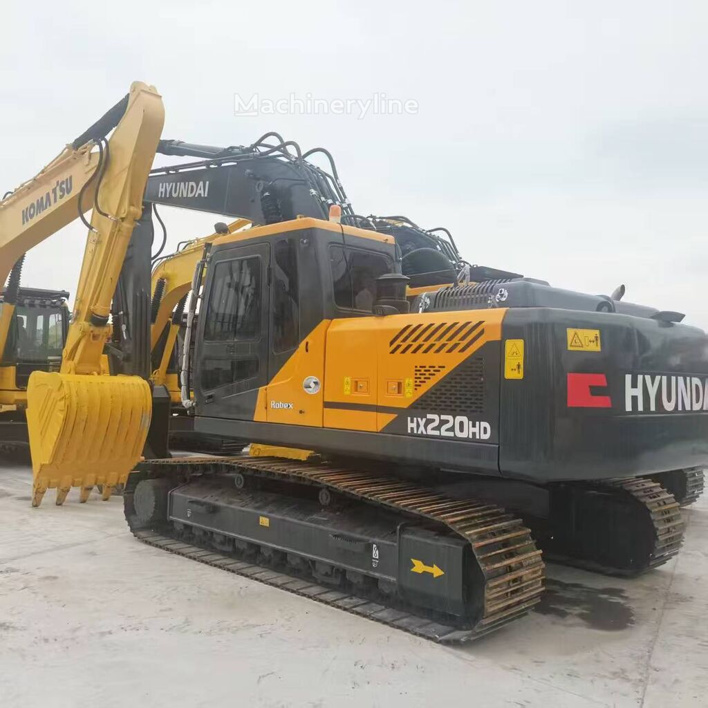 Escavadora de rastos Hyundai HX220 - Machineryline